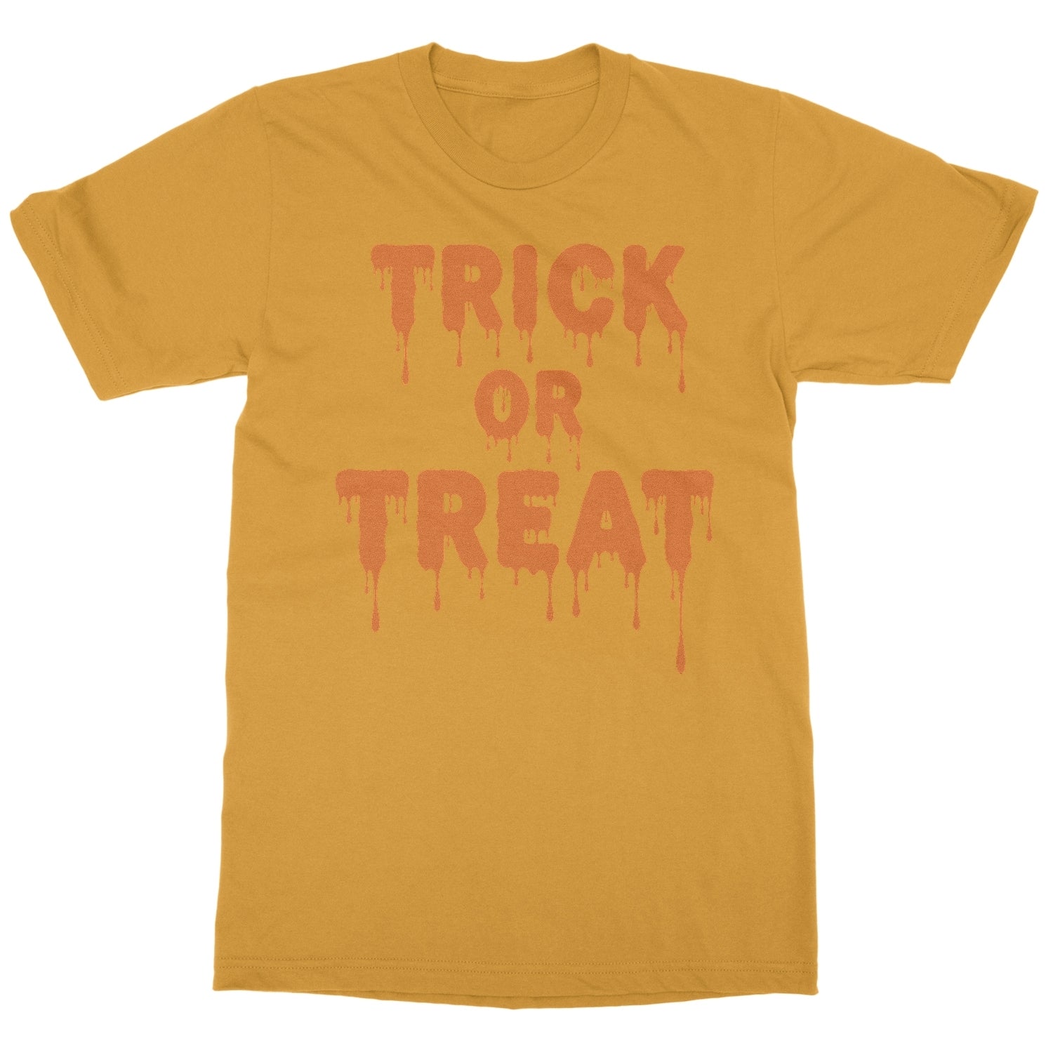Trick or Treat Design - Drip Letters Halloween Humor Unisex T-Shirt