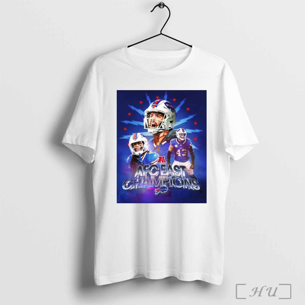 Buffalo Bills AFC East Champions For The 5th Consecutive Season Poster t-shirt