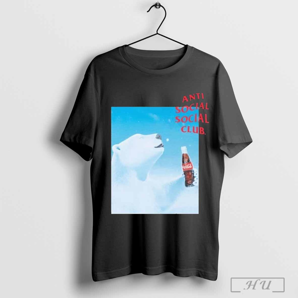 2024 Anti Social Social Club Snowflake Coca Cola T Shirt