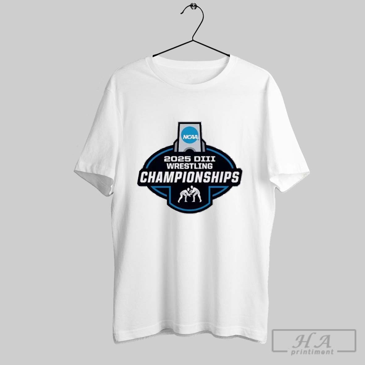 2025 Ncaa Division Iii Wrestling Championships Logo T Shirt