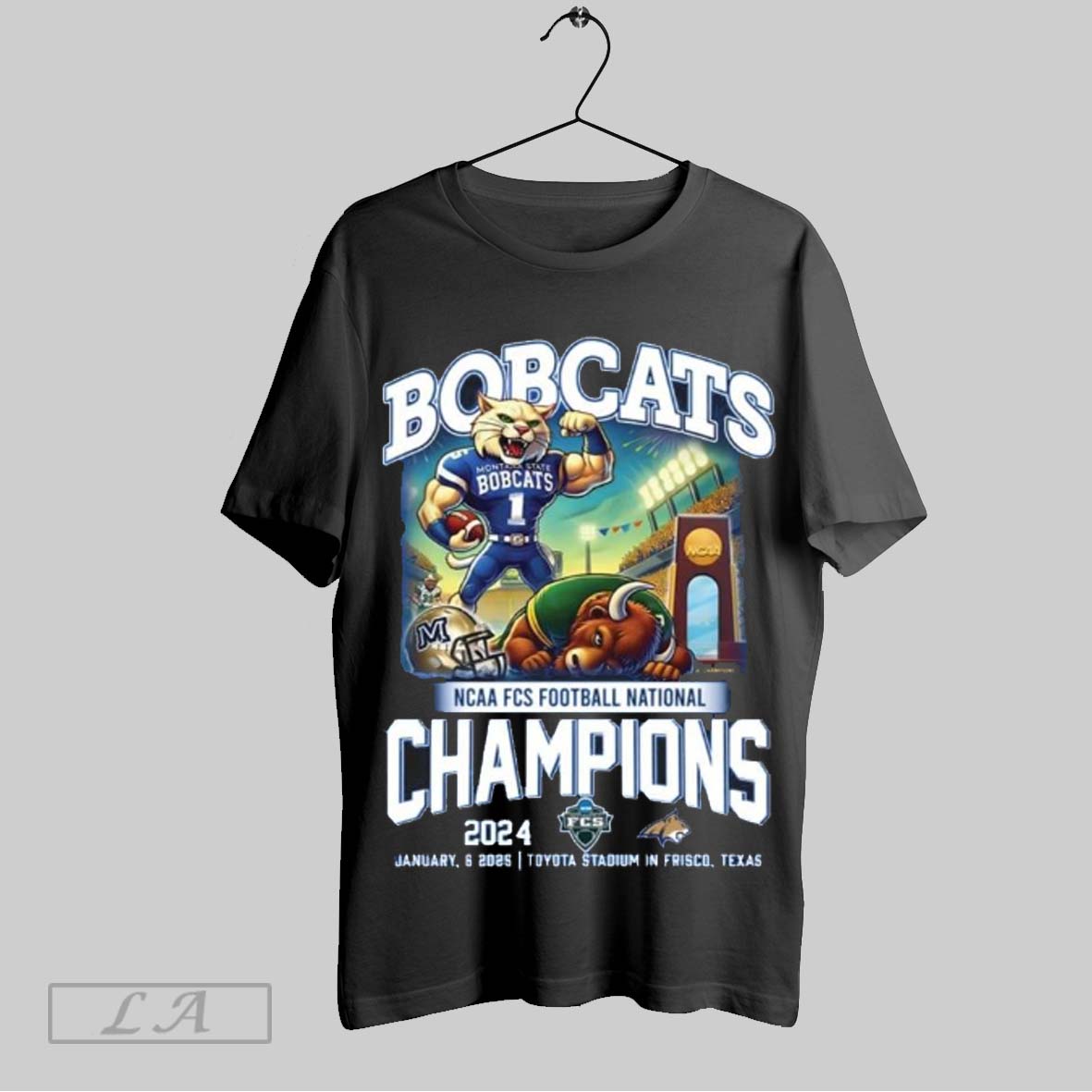 Official Texas State Bobcats Ncaa Fcs Football National Champions 2024 Shirt