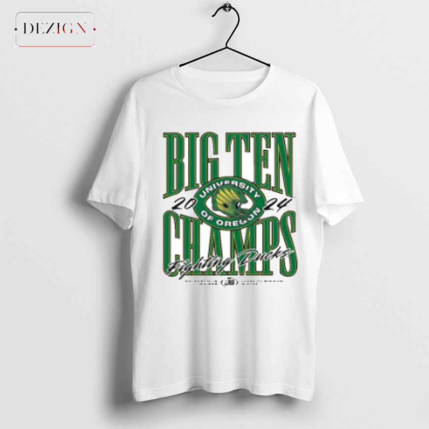 Oregon 2024 Big Ten Champions Fighting Ducks T Shirt