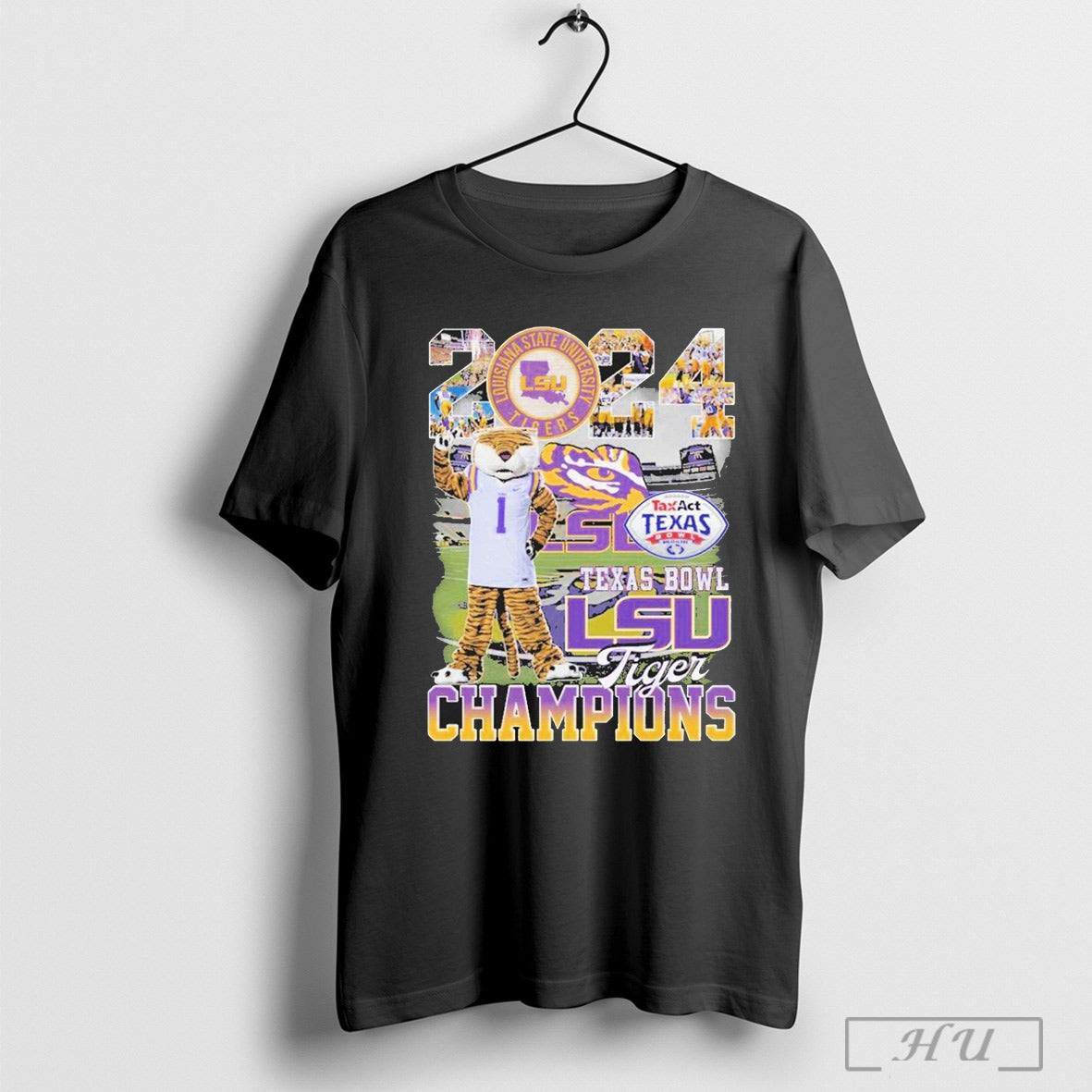 2024 Texas Bowl Lsu Tiers Champions Limited Edition T Shirt