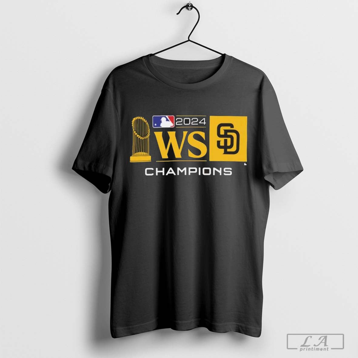 San Diego Padres 2024 Ws Champions Trophy Lockup Shirt