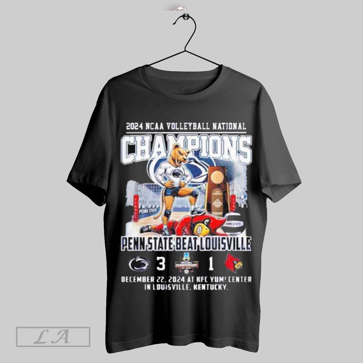Penn State Beat Louisville Ncaa Volleyball National Champions 3 1 December 2024 Shirt