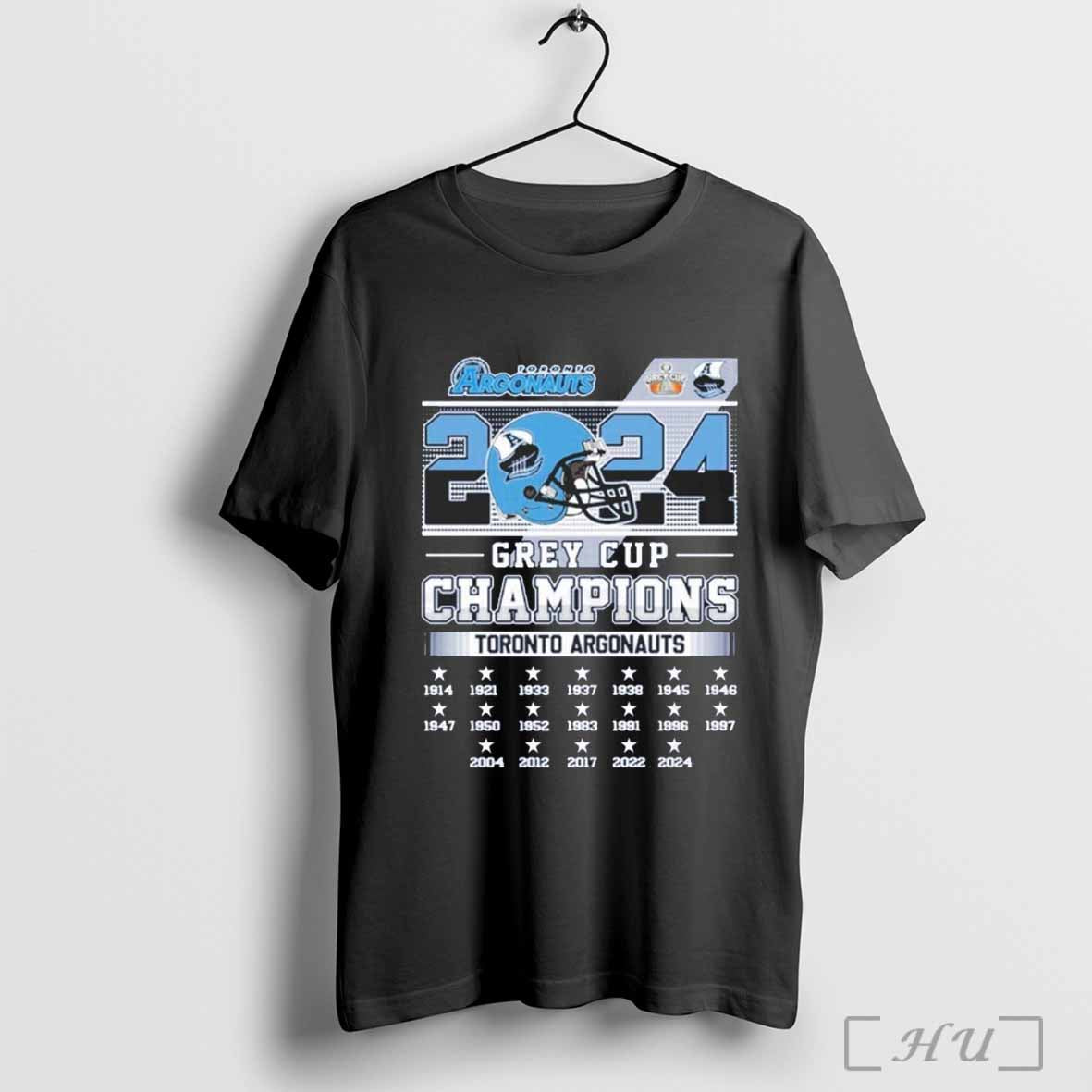 2024 Grey Cup Champions Toronto Argonauts shirt