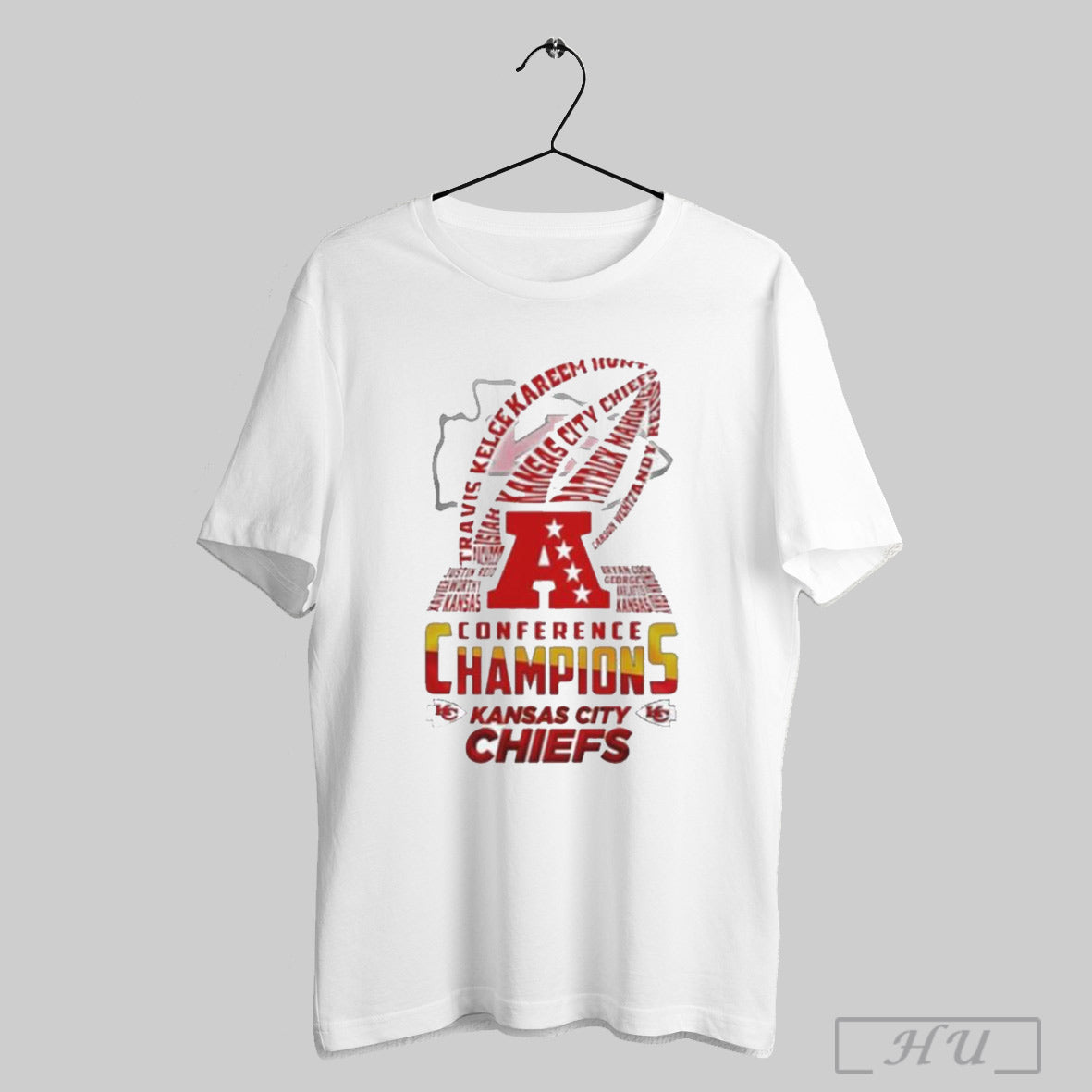 2024 Conference Champions Kansas City Chiefs Trophy Shirt Sweatshirt Poster