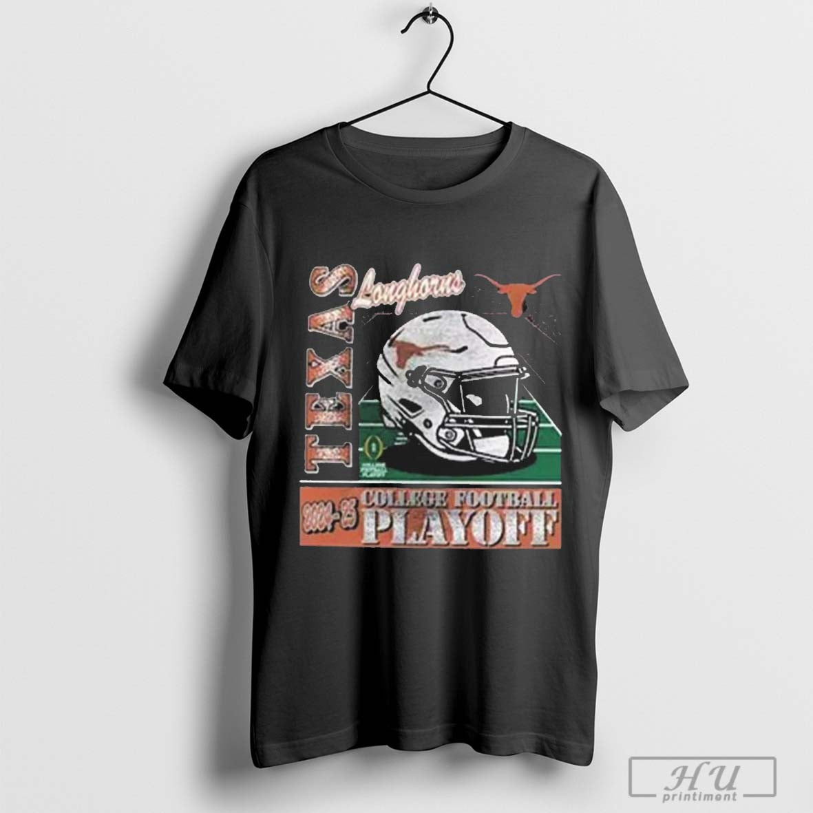 2024 25 College Football Playoff Helmet Texas Longhorns Ncaa Division Helmet Shirt