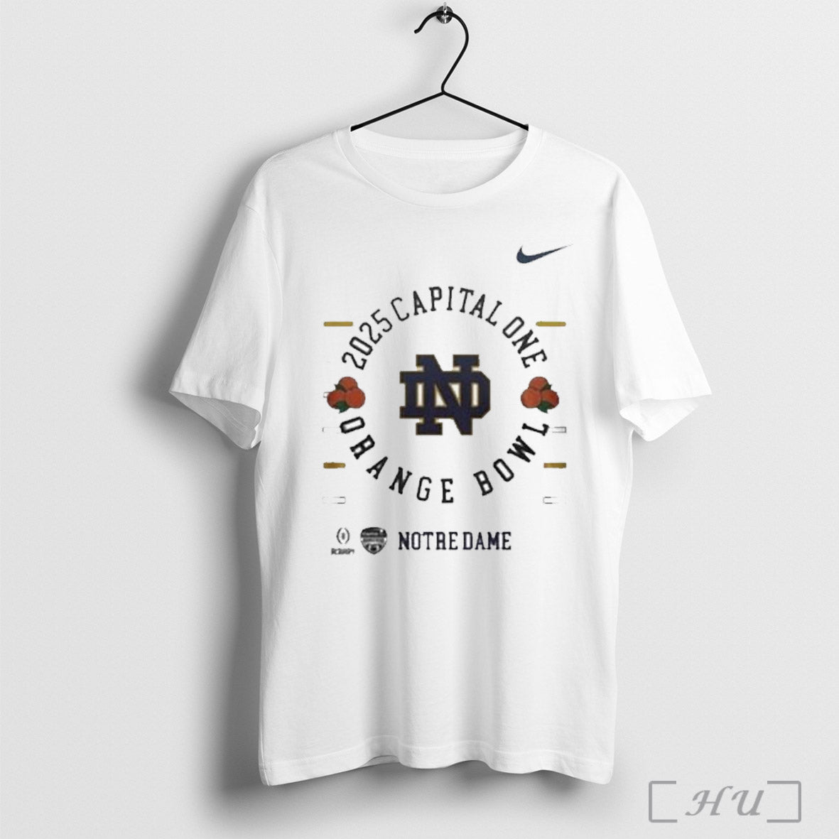 2025 Capital One Orange Bowl Champs Notre Dame Fighting Irish Football Shirt