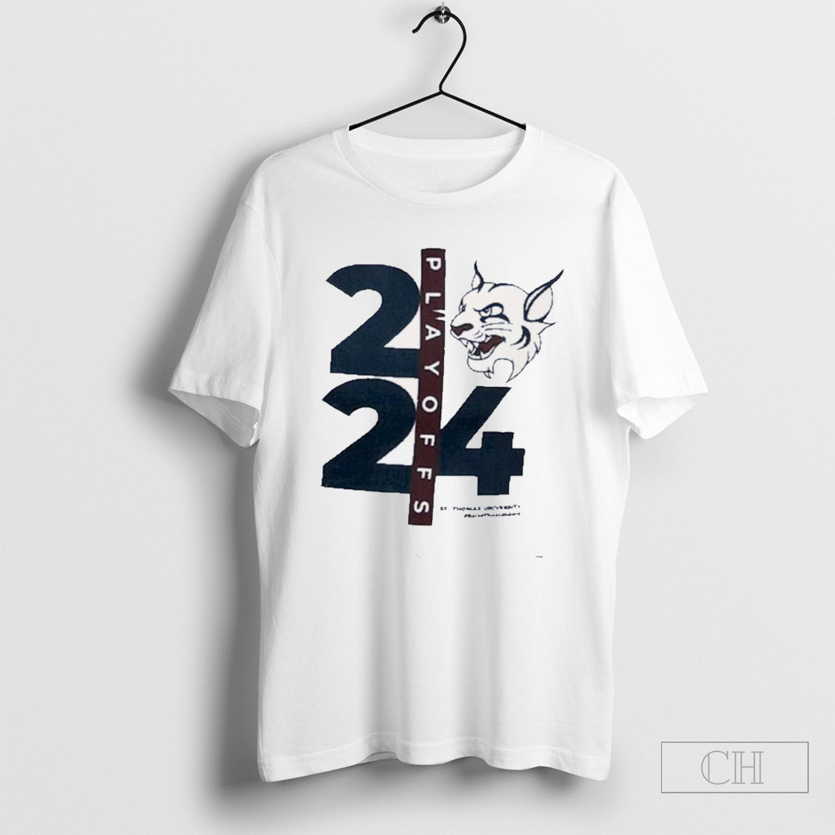 2024 Bobcats Football Playoffs St. Thomas University t-shirt