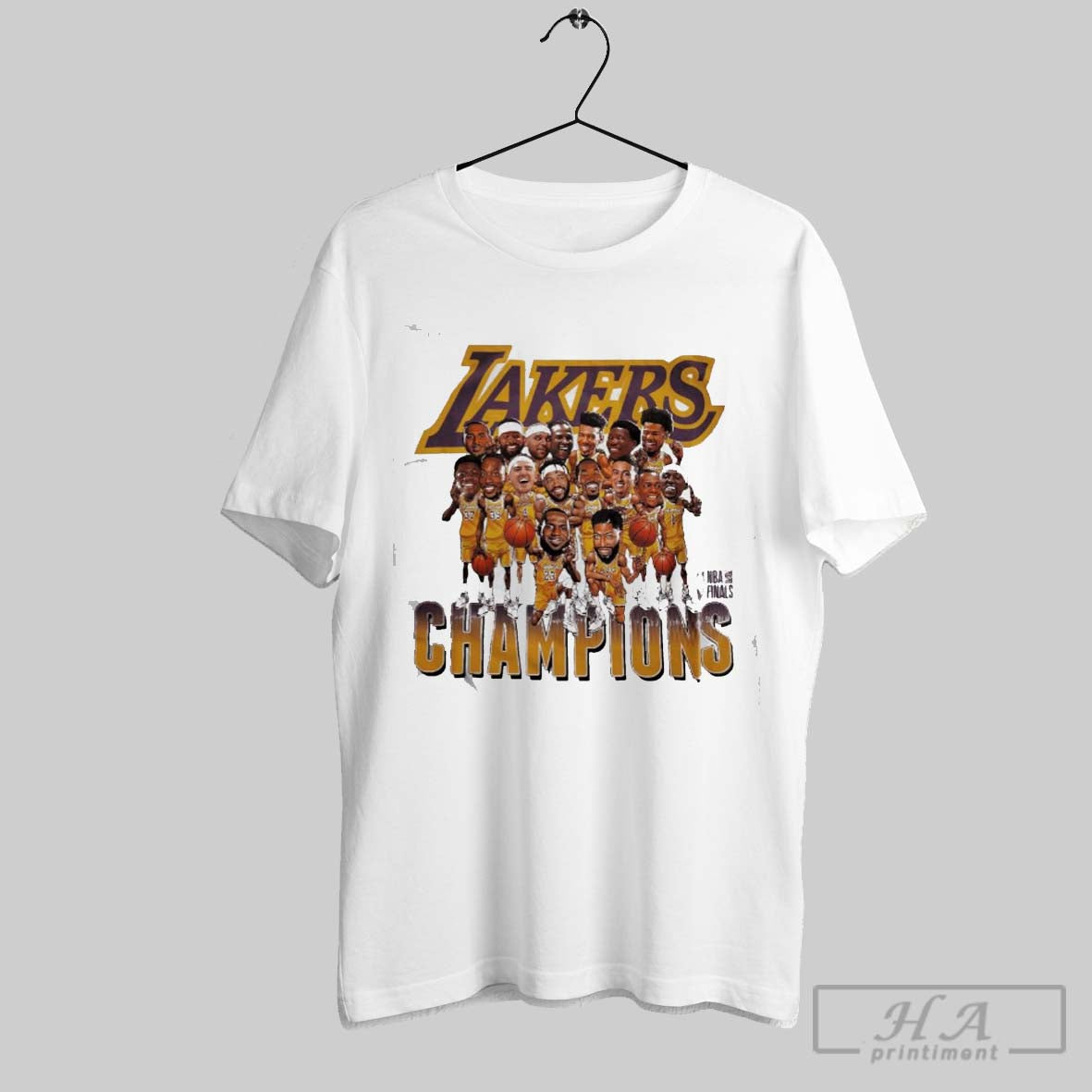 Premium Team Lakers Champions Nba Finals T Shirts