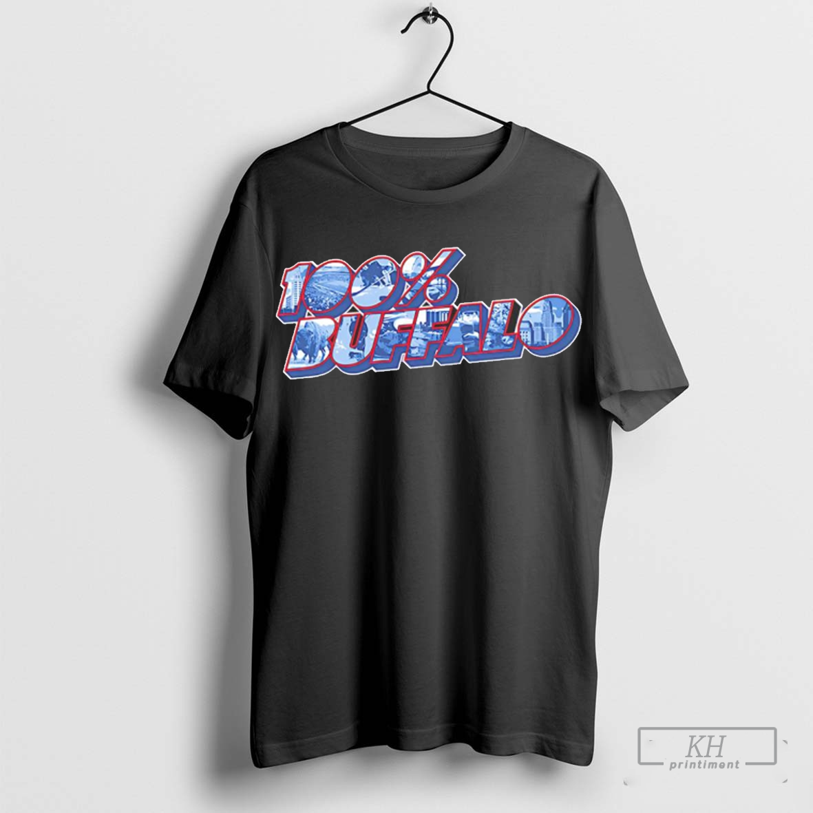 100% Buffalo Bills vintage shirt