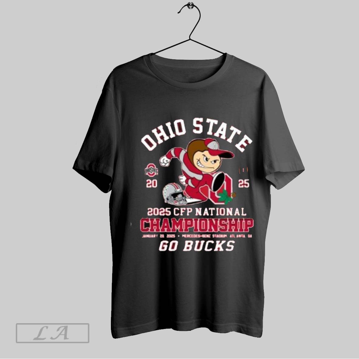 Ohio State 2025 Cfp National Championship Go Bucks Team T Shirt