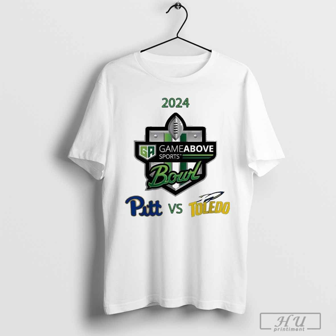 2024 Gameabove Sports Bound On December 26th Ncaa Division Pittsburgh Panthers Vs Toledo Rockets Unisex T Shirt