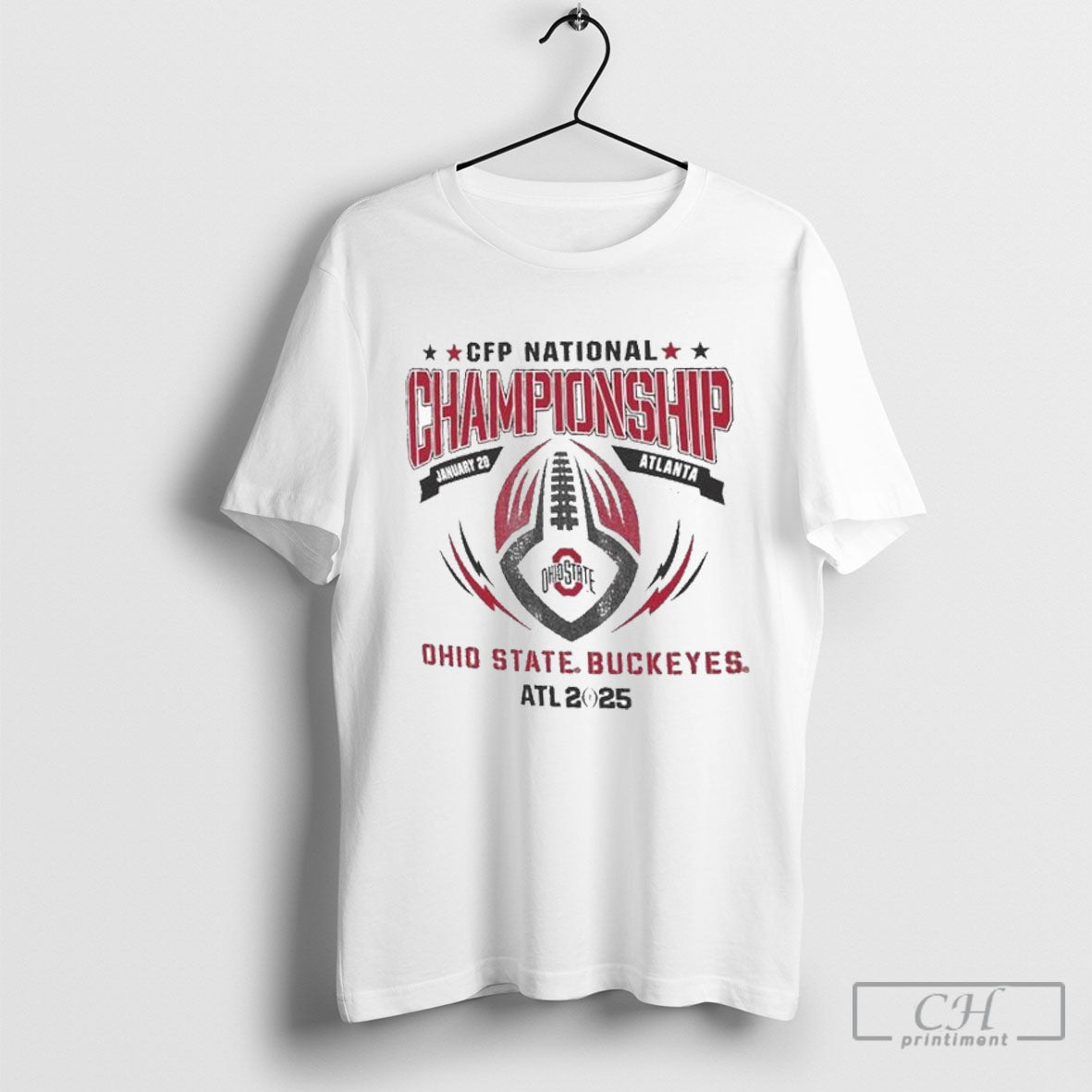 Ohio State Buckeyes College Football Playoff Alt 2025 National Championship Game Football Shirt Sweatshirt