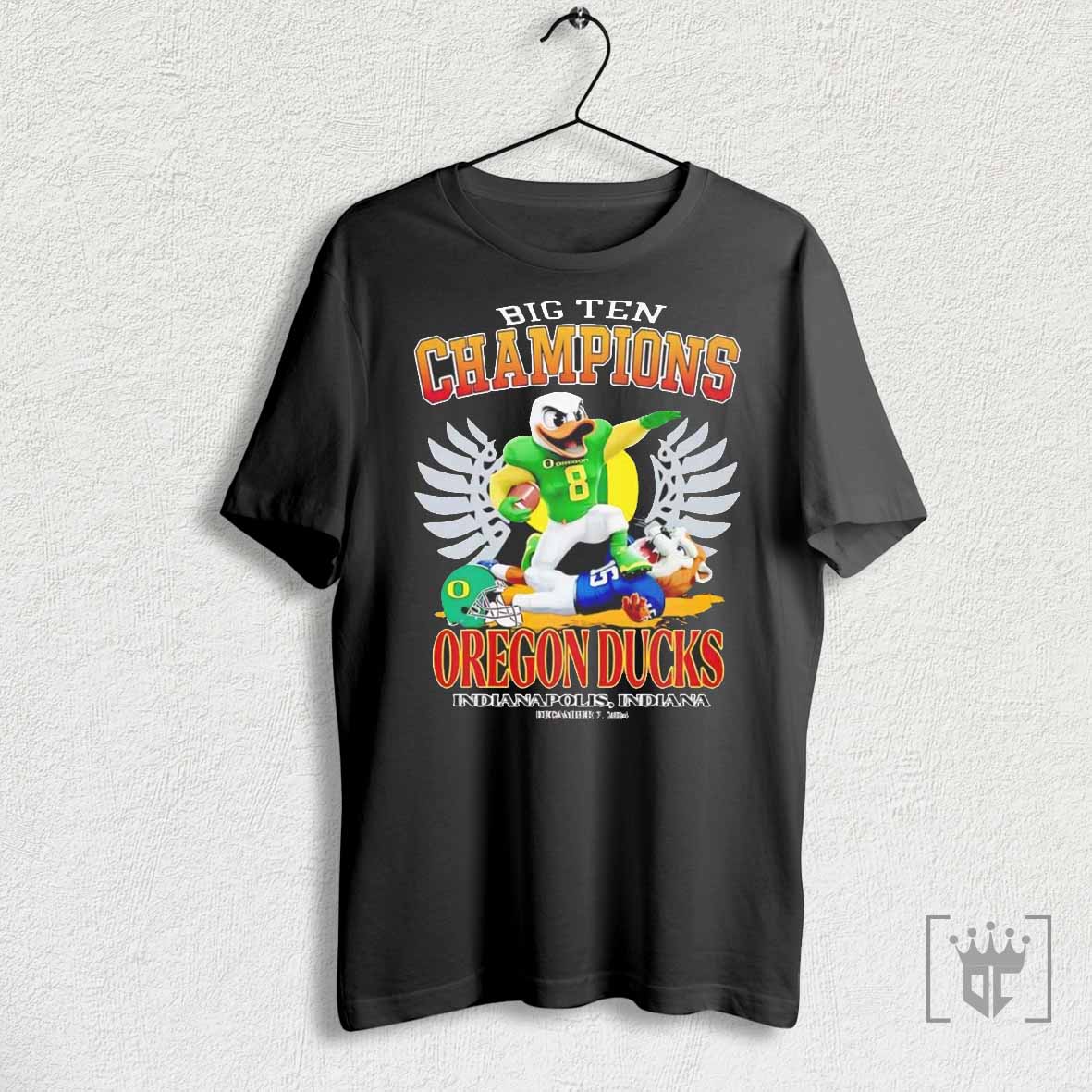Oregon Ducks Ncaa Big Ten Champions 2024 Unisex T Shirt