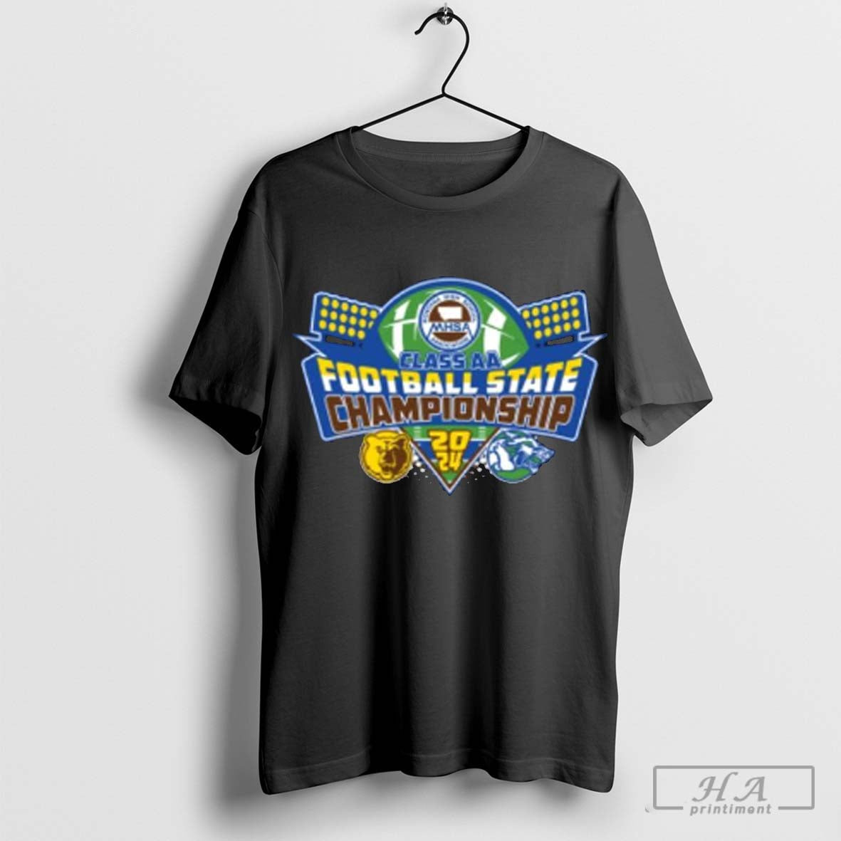 Original 2024 MHSA Class AA Football State Championship T-Shirts