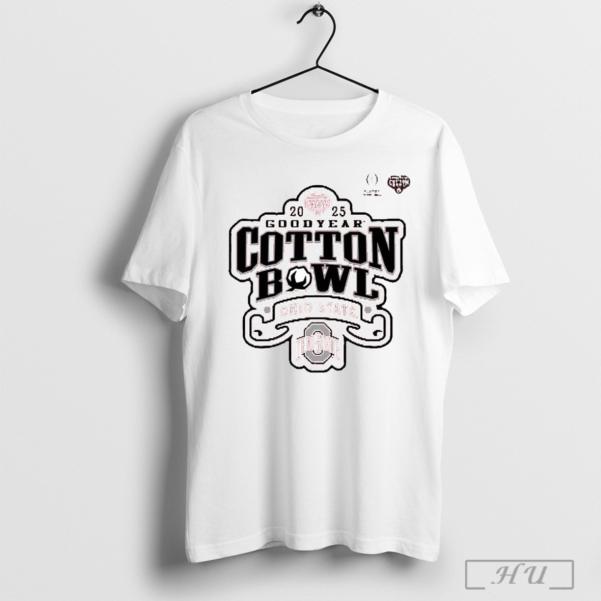 2025 Cotton Bowl Ohio State Buckeyes Football Ncaa Division T Shirt