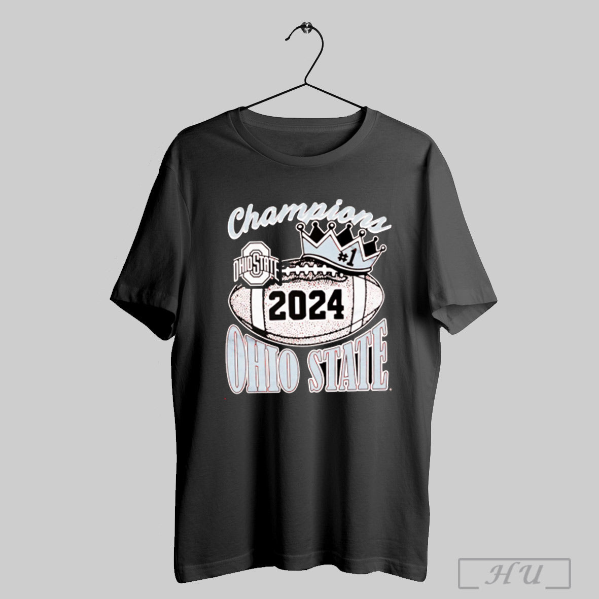 Ohio State 2024 Champions Football Crown T Shirt Sweatshirt Poster