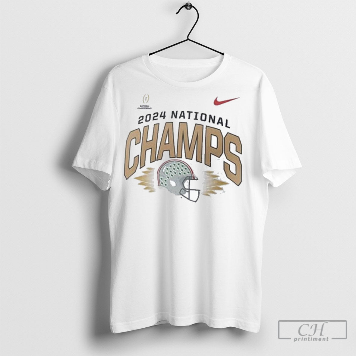 Ohio State Buckeyes White 2024 Football National Champions Shirts