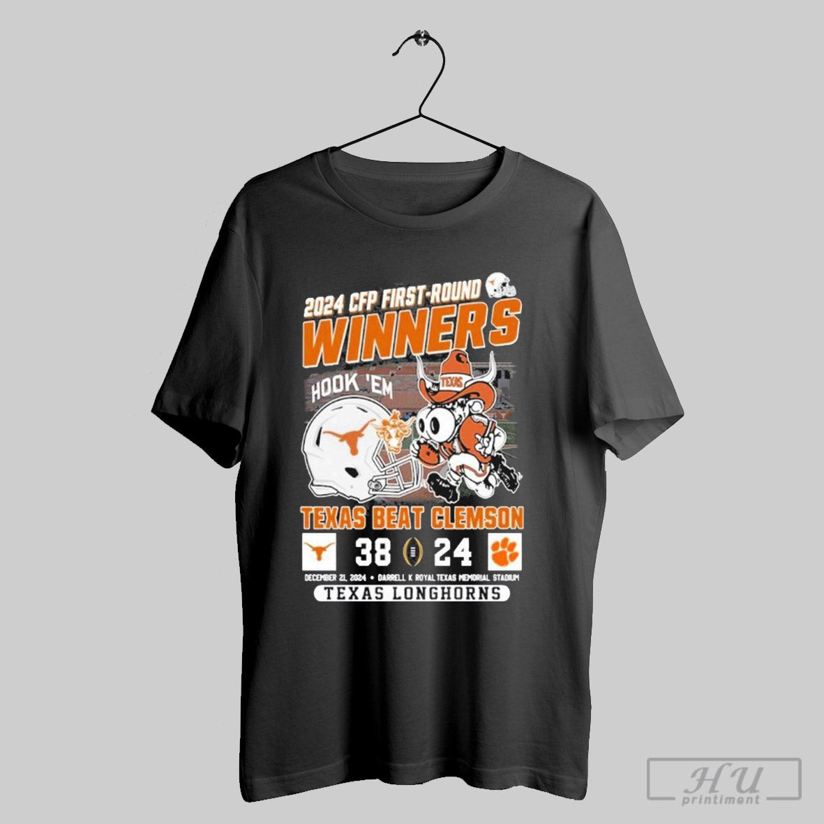 2024 Cfp First Round Winners Texas Longhorns Beat Clemson Tigers 38 24