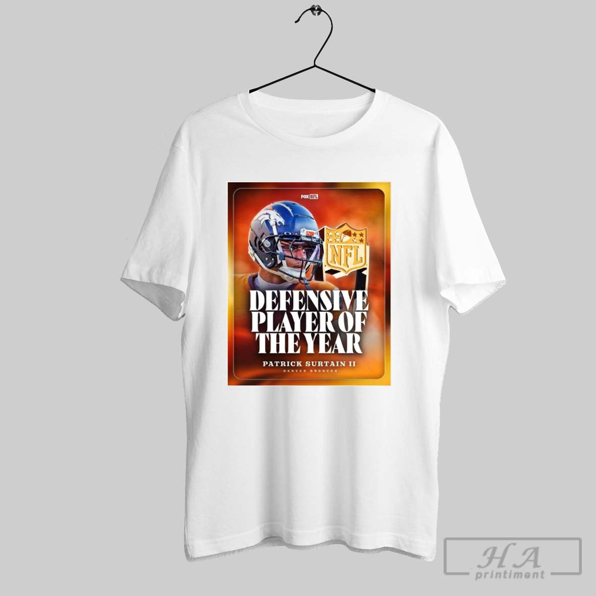2024 Defensive Player Of The Year Is Nfl Denver Broncos Cb Pat Surtain Il Poster T Shirt