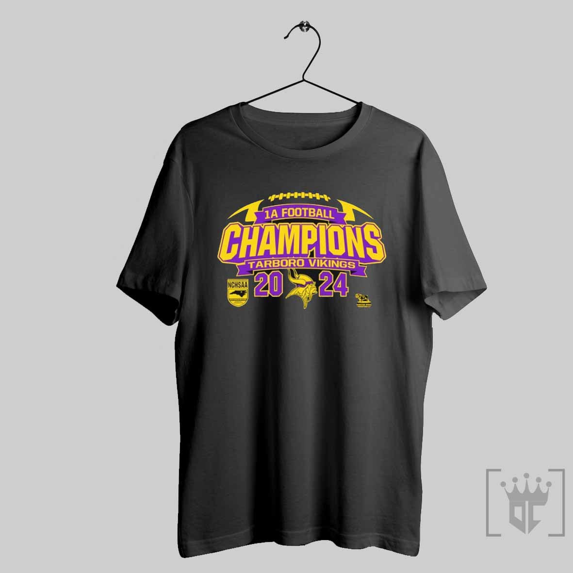 Tarboro Vikings 2024 Nchsaa 1a Football 2024 Champions T Shirt