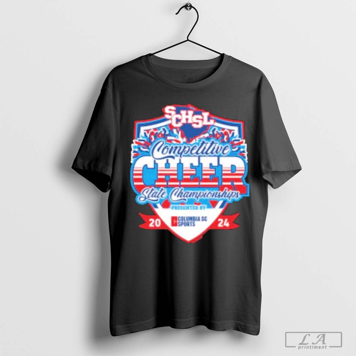 2024 (schsl) Competitive Cheer State Championships T-Shirt