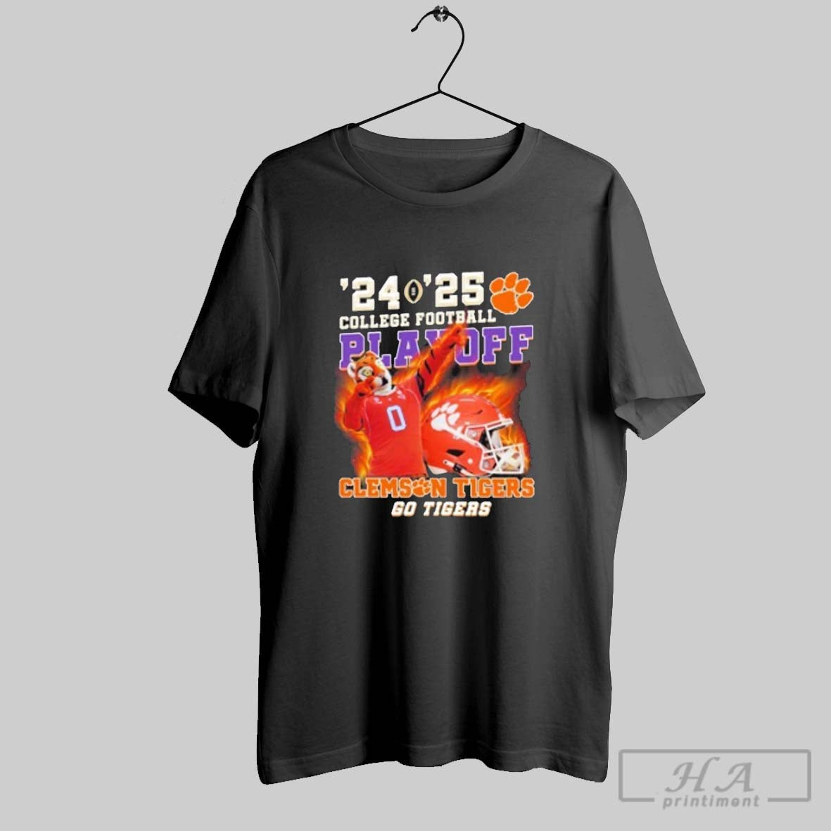 2024 College Football Playoff Clemson Tigers Go Tigers Mascot Shirt