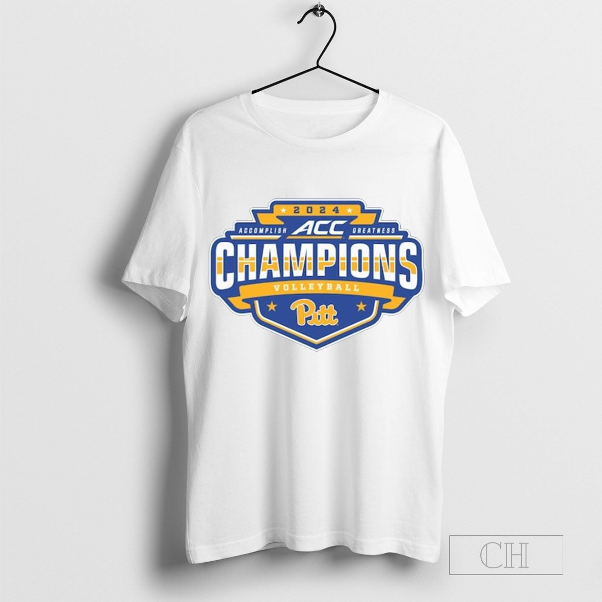 Pitt Panthers 2024 Accomplish Greatness Champions ACC Women’s Volleyball Regular Season Champions t-shirt