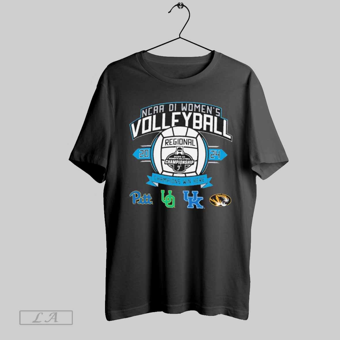 Pittsburgh 2024 Ncaa Di Womens Volleyball Regional Champions Win Here Shirt
