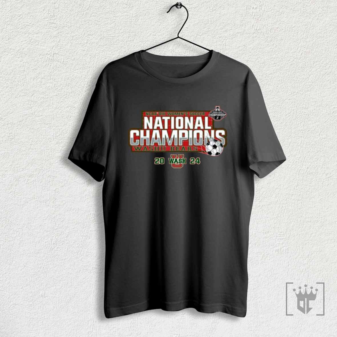 Official Washington University Bears Womens Soccer 2024 Diii National Champions T Shirt