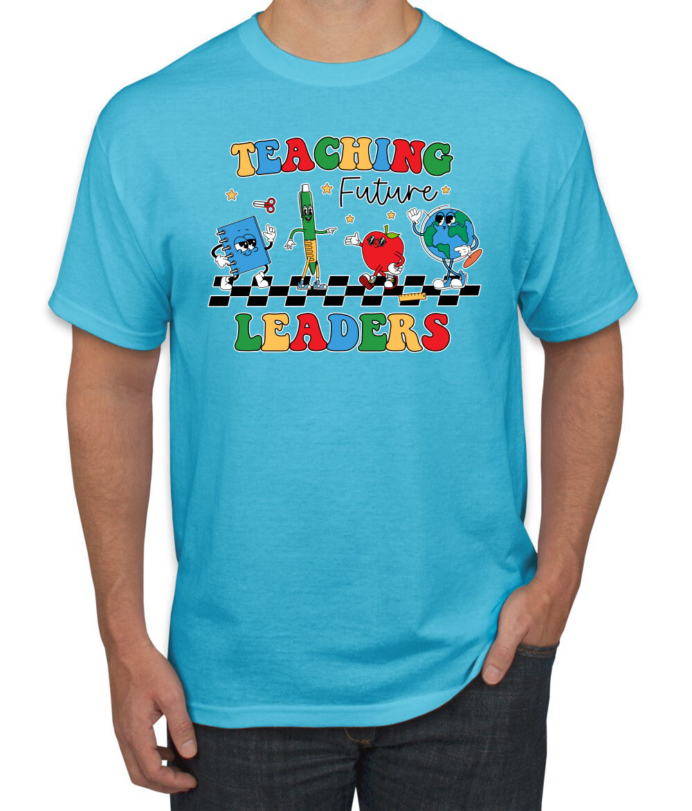 Retro Teaching Future Leaders Back to School Men's T-Shirt