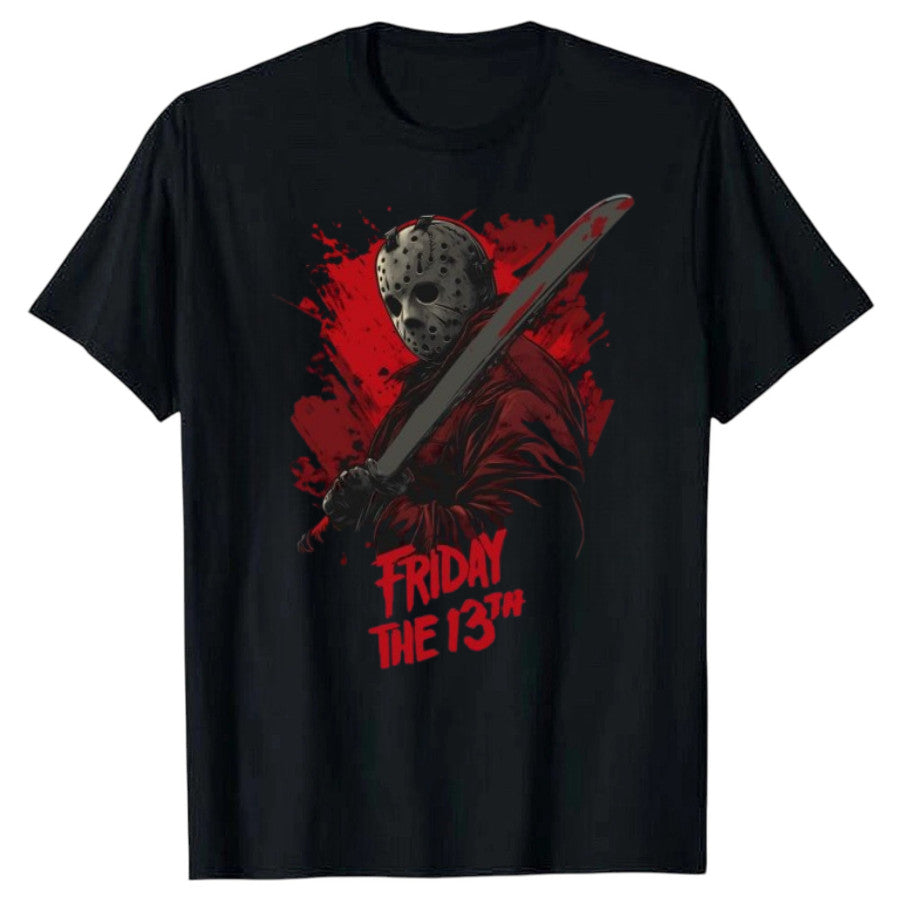 Horror Murder Halloween Graphic Tee – Spooky & Sinister