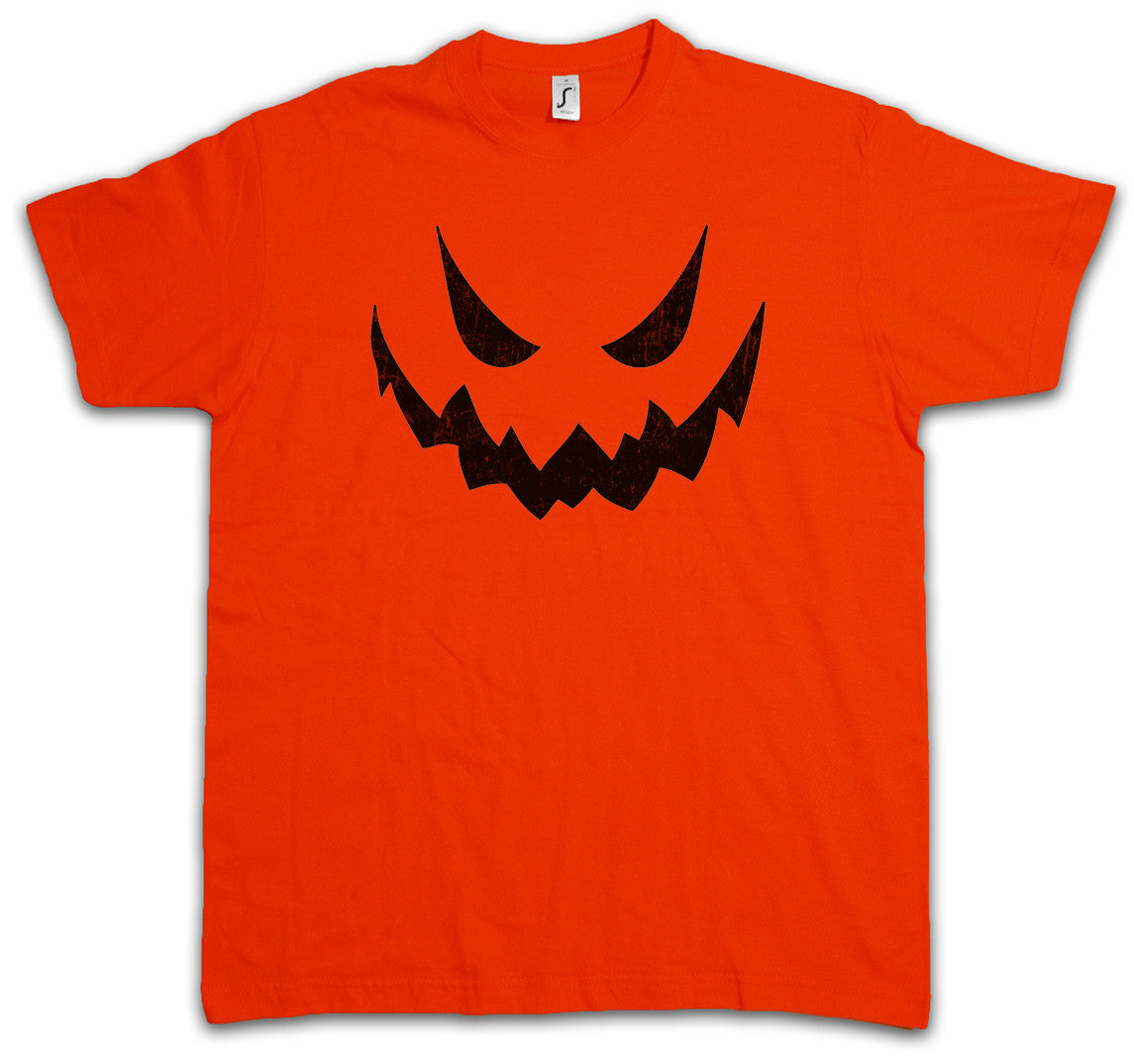 GLOWING HALLOWEEN PUMPKIN II T-SHIRT Horror Trick or Treat Samhain USA Creature