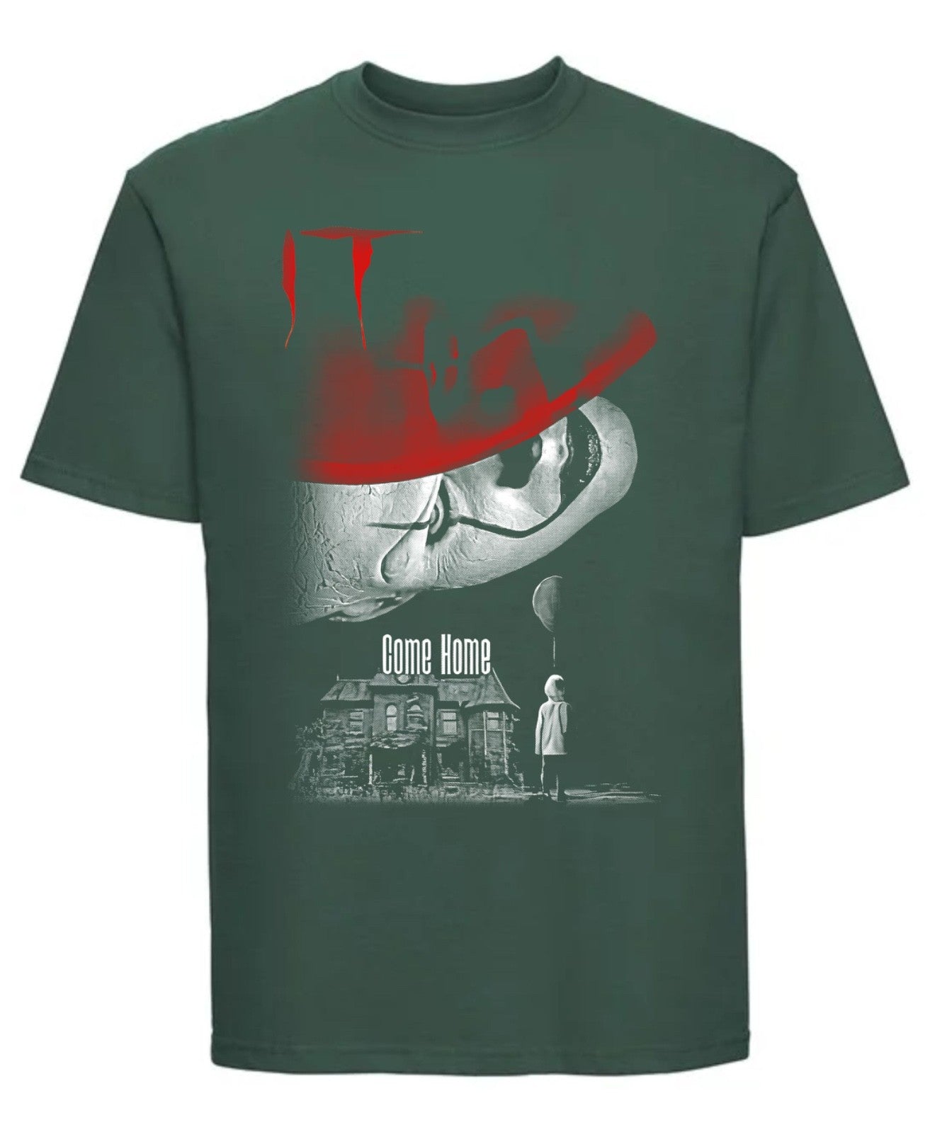 IT Inspired T-Shirt Horror Halloween Tee Unisex Kids Adult Top