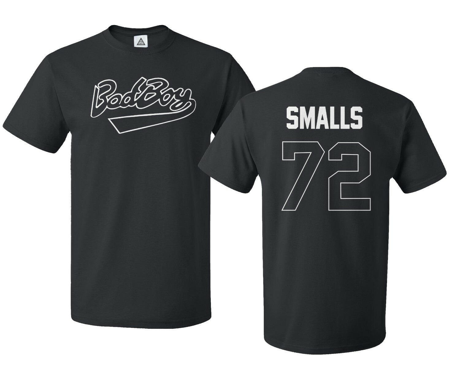 #72 Smalls Basketball 90S Jersey Hip Hop Clothing Party Outfit Men's T-shirt