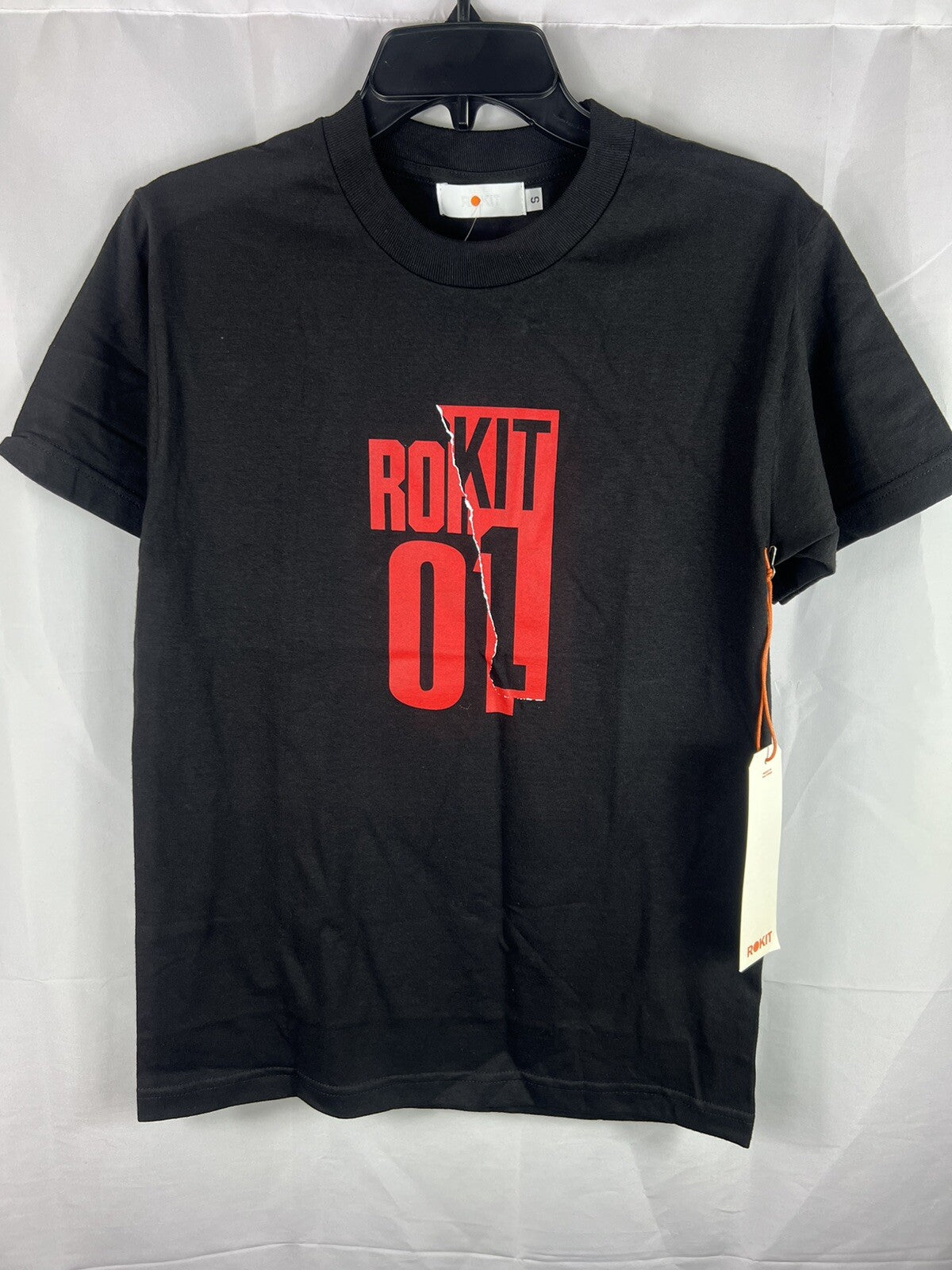 Rokit T Shirt Black Red Product of True Stories Back to School Skating Fashion S