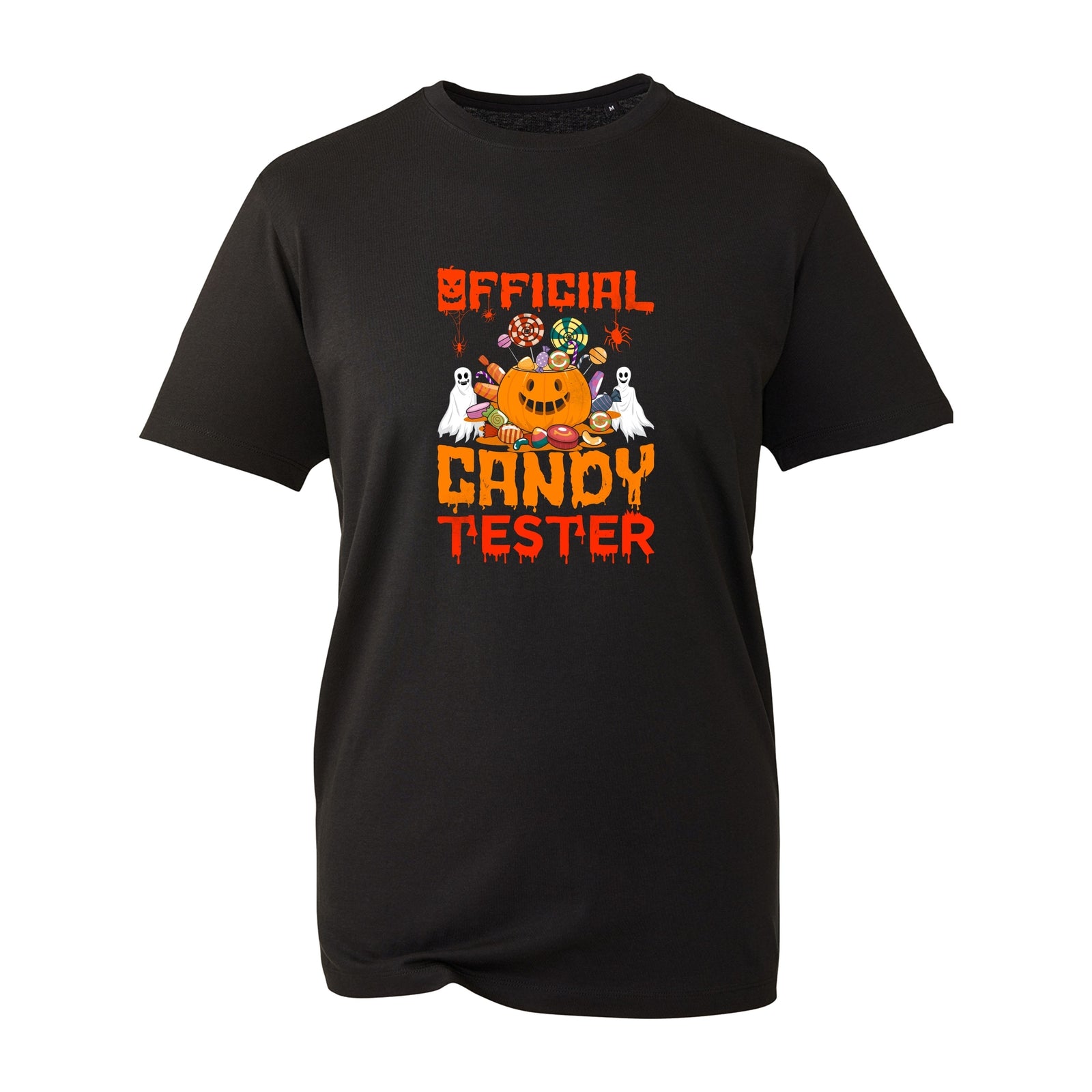 Official Candy Tester Halloween T-Shirt Trick Or Treat Boo Pumpkin Halloween Top
