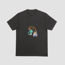 Quality Halloween T-Shirt - Boba & Trick or Treat Dragon - Trick or Boba tshirt