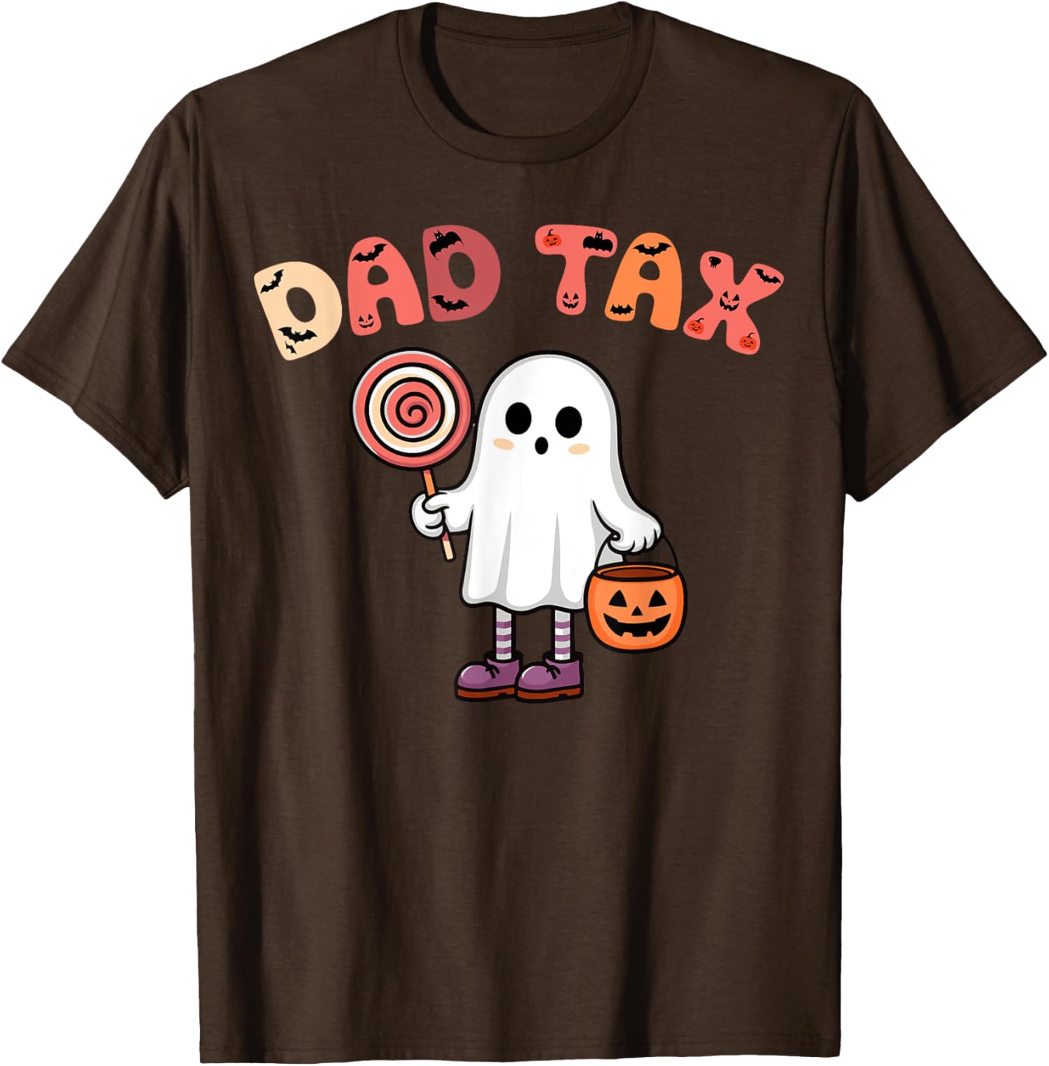 Dad Tax Halloween Trick Or Treat Candy Pumpkin Dad Unisex T-Shirt