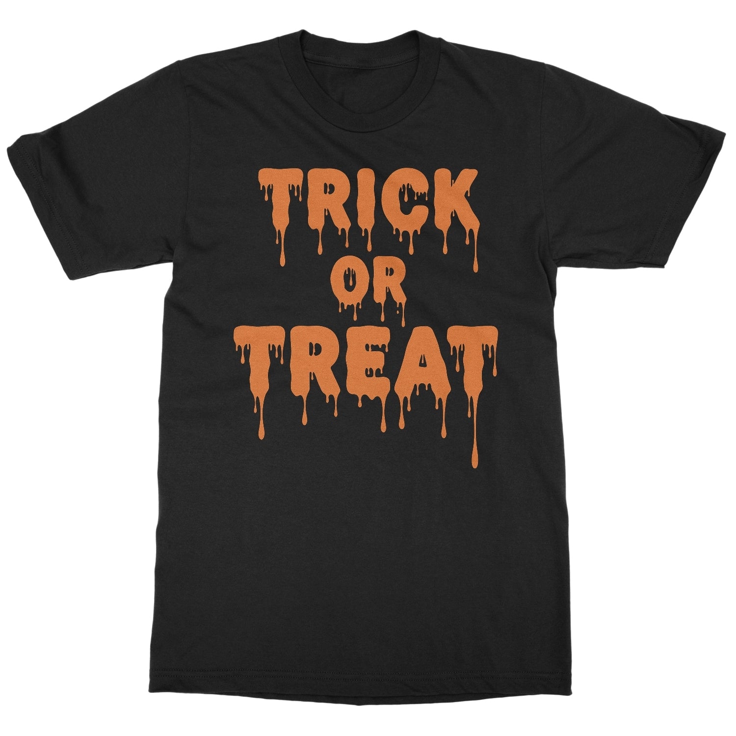 Trick or Treat Design - Drip Letters Halloween Humor Unisex T-Shirt