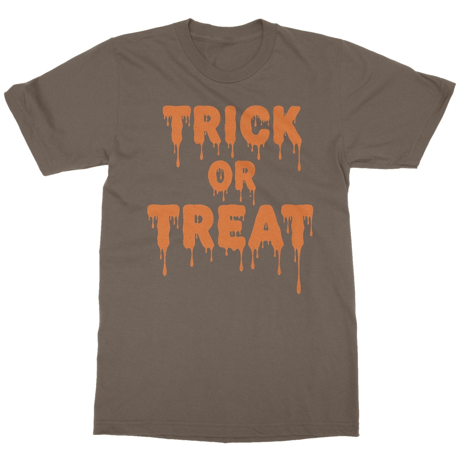 Trick or Treat Design - Drip Letters Halloween Humor Unisex T-Shirt