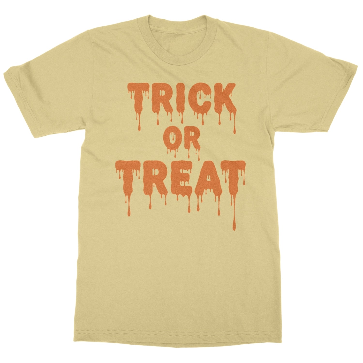 Trick or Treat Design - Drip Letters Halloween Humor Unisex T-Shirt