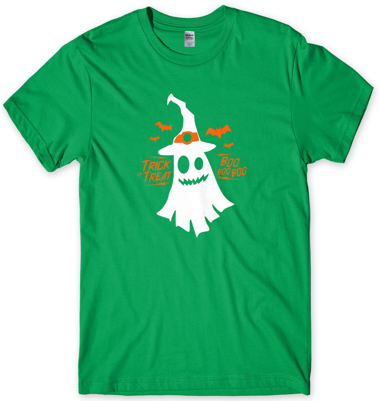 Halloween Trick Or Treat Boo Mens Funny Unisex T-Shirt
