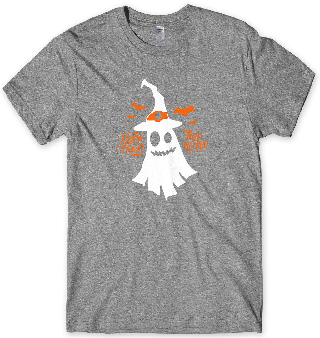 Halloween Trick Or Treat Boo Mens Funny Unisex T-Shirt
