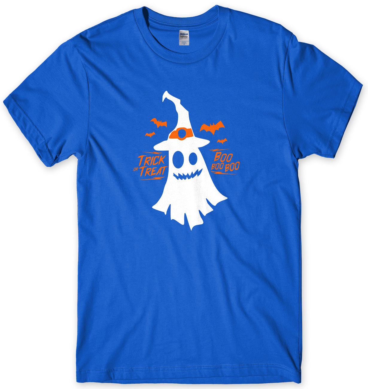 Halloween Trick Or Treat Boo Mens Funny Unisex T-Shirt