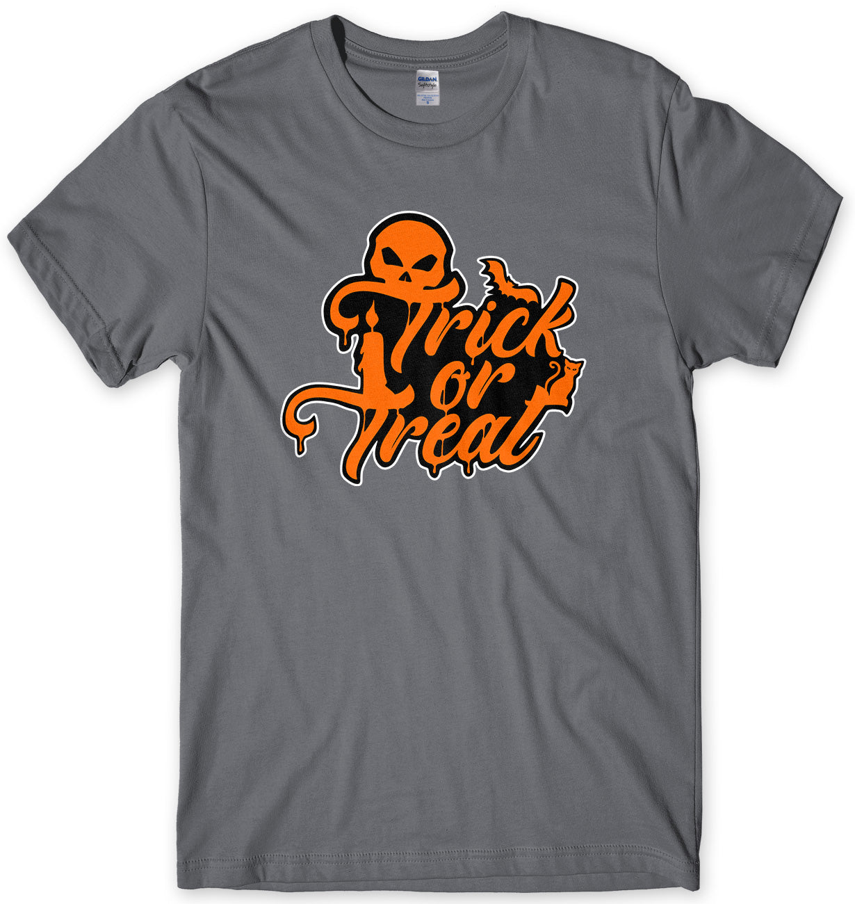 Trick Or Treat Halloween Mens Funny Unisex T-Shirt