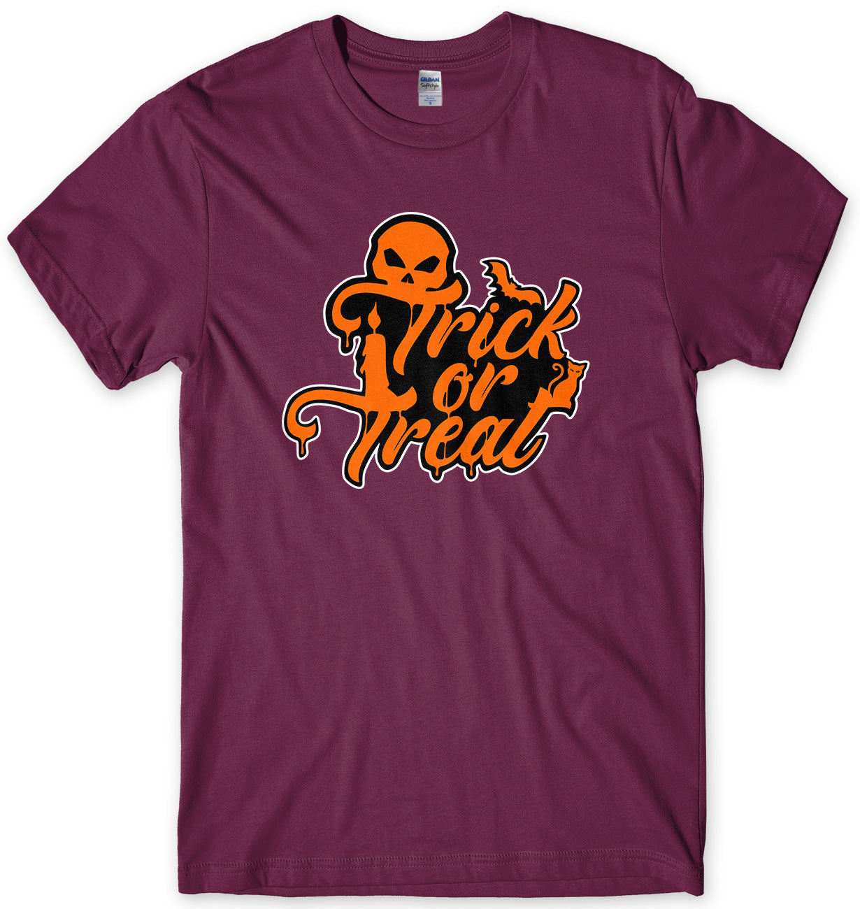 Trick Or Treat Halloween Mens Funny Unisex T-Shirt