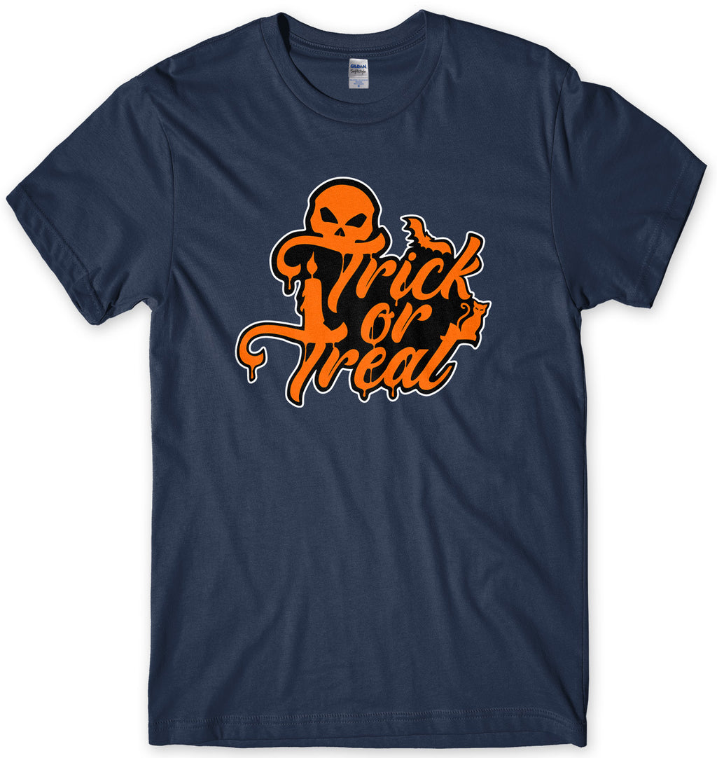 Trick Or Treat Halloween Mens Funny Unisex T-Shirt